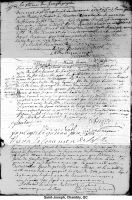 Acte de mariage - 1728