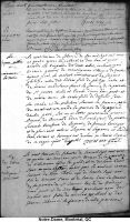 Acte de mariage - 1724
