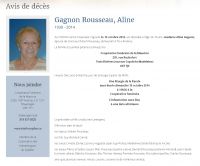 Avis de décès