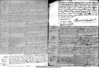 Acte de mariage - 1712