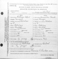 Certificat de mariage Certificat de mariage