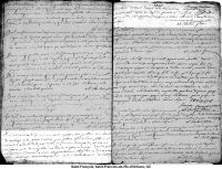 Acte de mariage - 1740