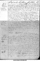 Acte de mariage - 1846