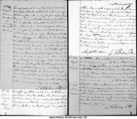 Acte de mariage - 1831