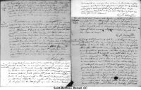 Acte de mariage - 1788