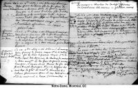 Acte de mariage - 1689
