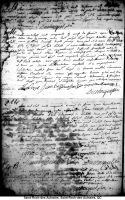 Acte de mariage - 1750