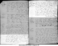 Acte de mariage - 1805