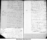 Acte de mariage - 1846
