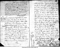 Acte de mariage - 1800