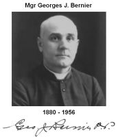 Mgr Georges Joseph Bernier